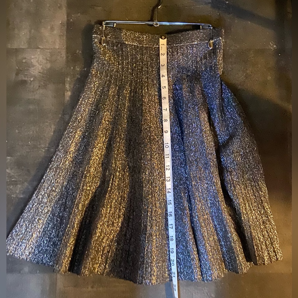 Blk/Silver Sexy & Elegant💕Photos don’t do justice to this glamorous skirt🎁 - Picture 6 of 14